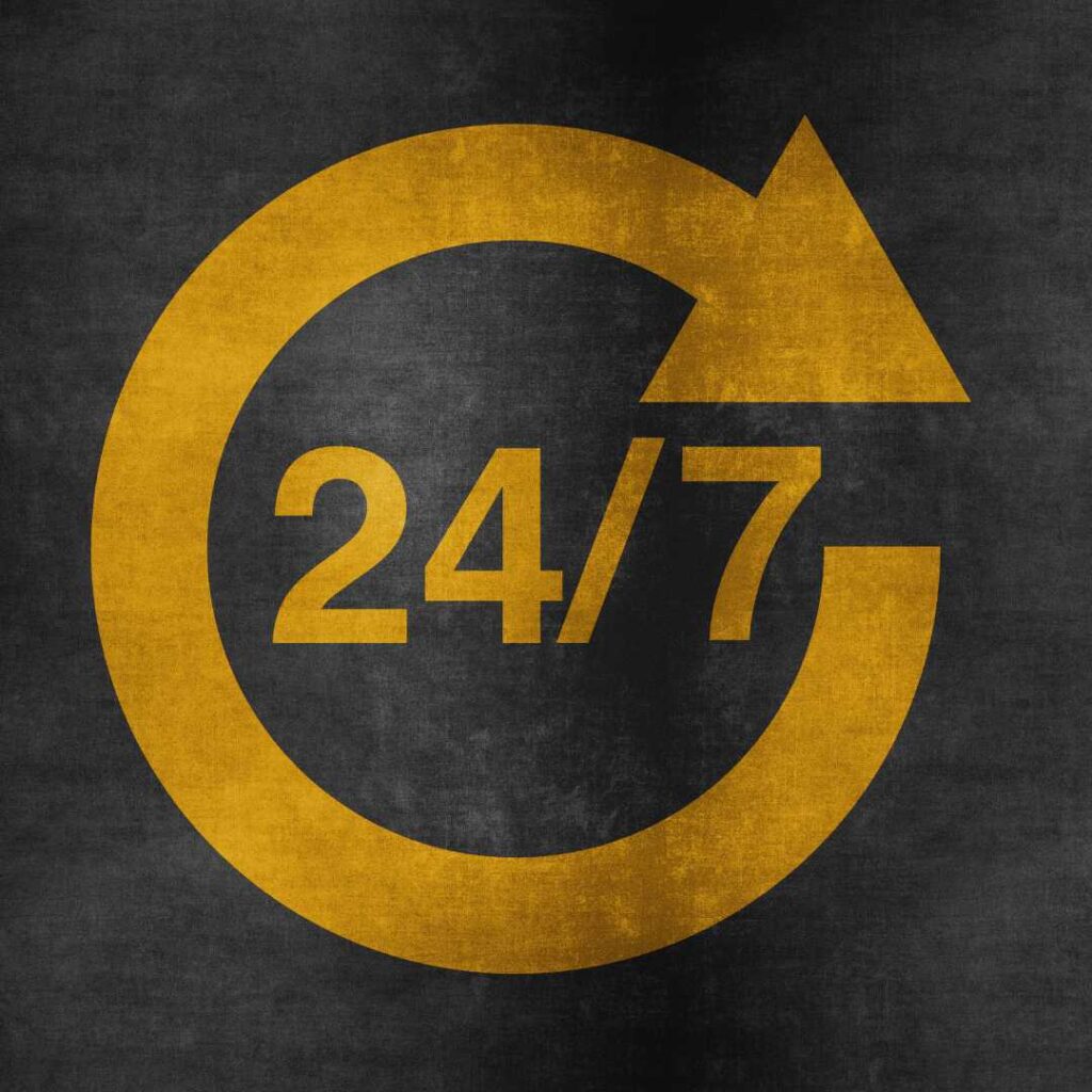 שירות לקוחות 24/7